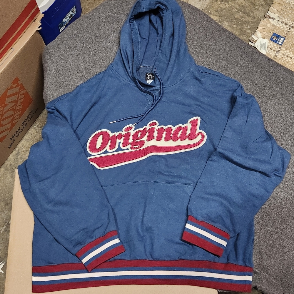 Original Use Blue and Red Sweatshirt